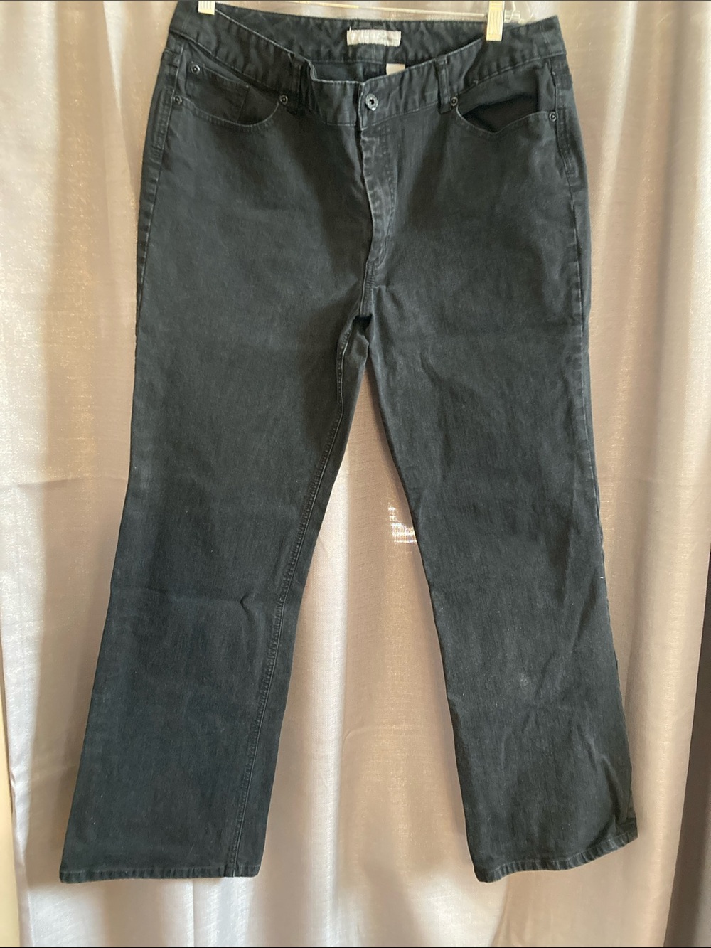 Chico's Black Boot-Cut Jeans